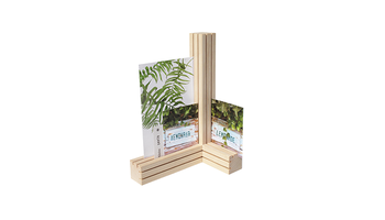Kartenhalter aus Holz | © Wendelstein Werkstätten